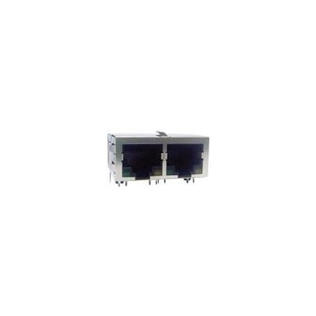 Abracon Telecom And Datacom Connector, 16 Contact(S), Female, Right Angle, Solder Terminal, Jack ARJ12A-MASD-A-B-EMU2